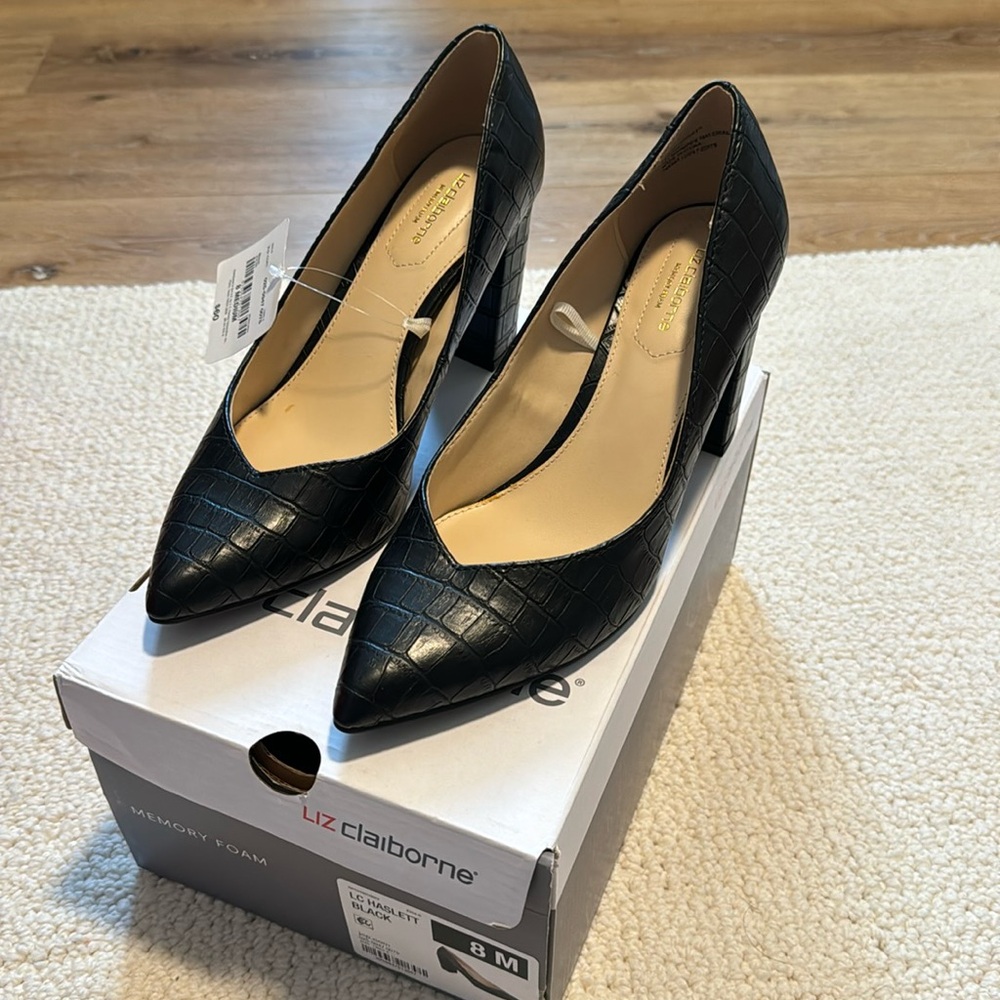 Black heels